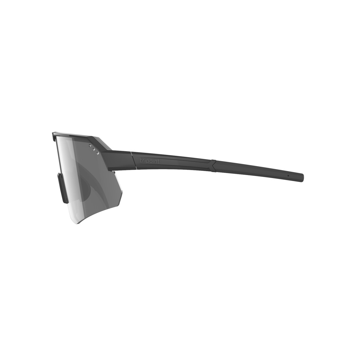 Tripoint 001 Treriksröset saulesbrilles | Matt Black - Nylon Smoke