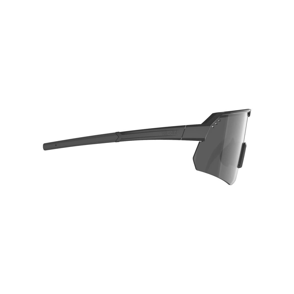 Tripoint 001 Treriksröset saulesbrilles | Matt Black - Nylon Smoke