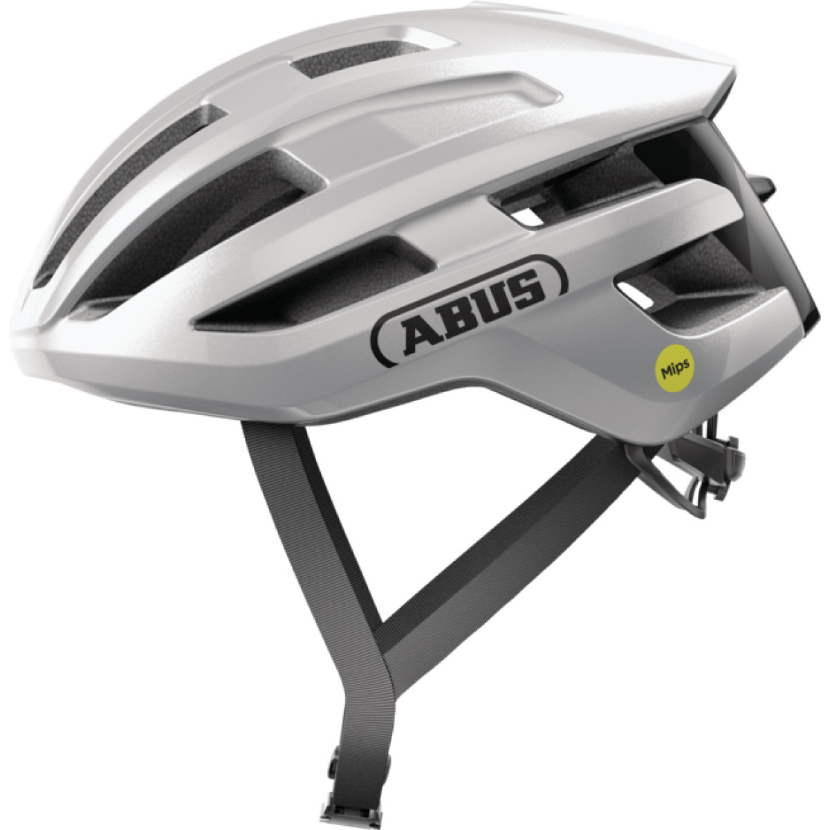 Abus Powerdome Mips ķivere | Gleam Silver