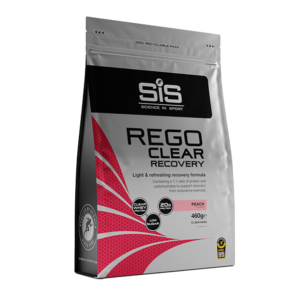 SIS Rego Clear Recovery dzēriens | 460g | Peach SIS Rego Clear Recovery dzēriens | 460g | Peach