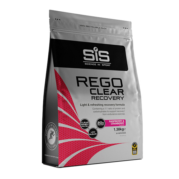 SIS Rego Clear Recovery dzēriens | 1.38kg | Raspberry - Cranberry