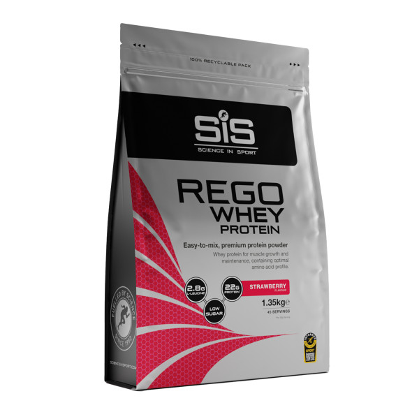 SIS Rego Whey proteīna dzēriens | 1.35kg | Strawberry SIS Rego Whey proteīna dzēriens | 1.35kg | Strawberry