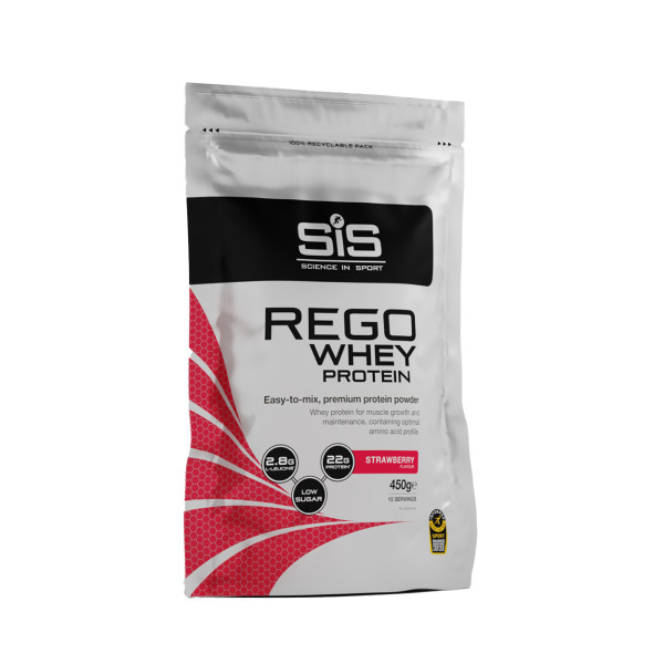 SIS Rego Whey proteīna dzēriens | 450g | Strawberry SIS Rego Whey proteīna dzēriens | 450g | Strawberry