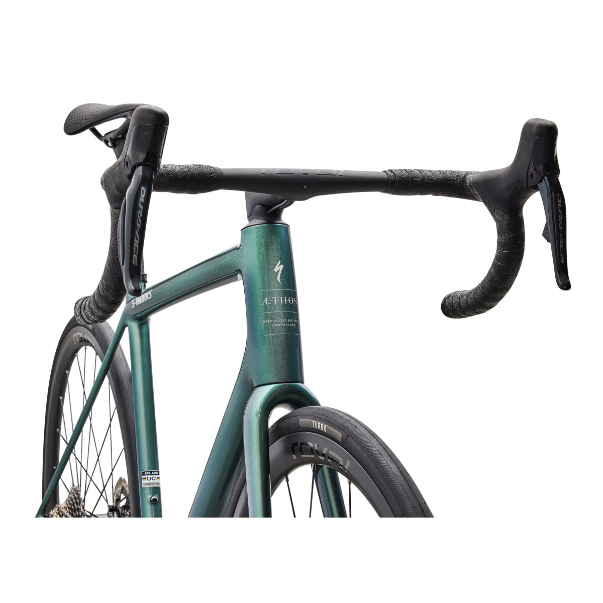 S-Works Aethos 2 šosejas velosipēds | Dura Ace Di2 | Gloss Premium Fjord Metallic - Dolomite Metallic