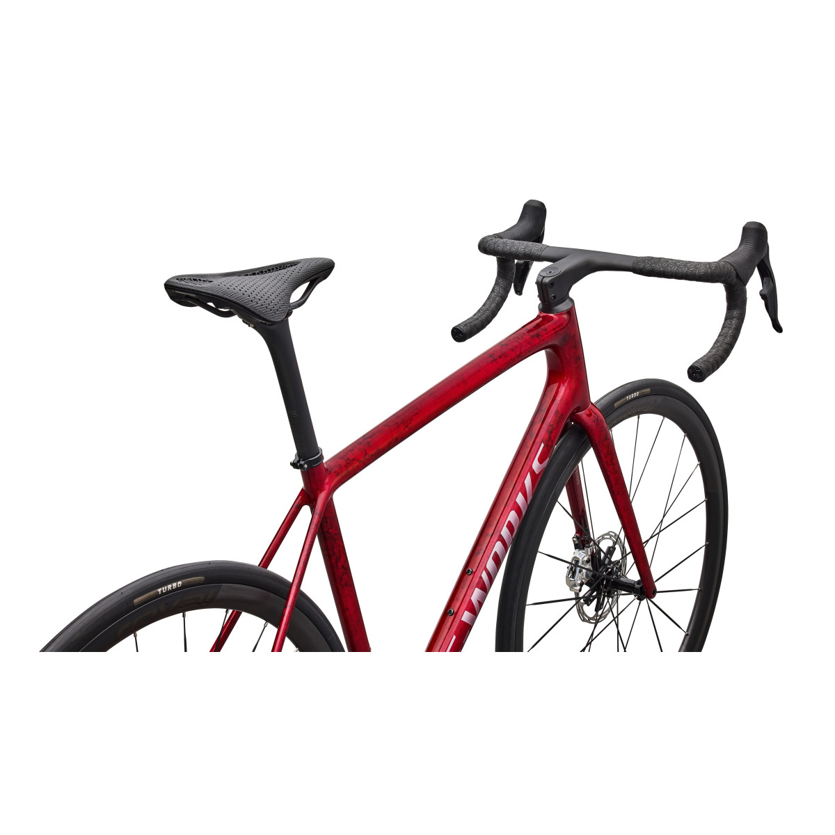 S-Works Aethos 2 šosejas velosipēds | SRAM Red AXS | Sandstone Metallic Base - Red Tint