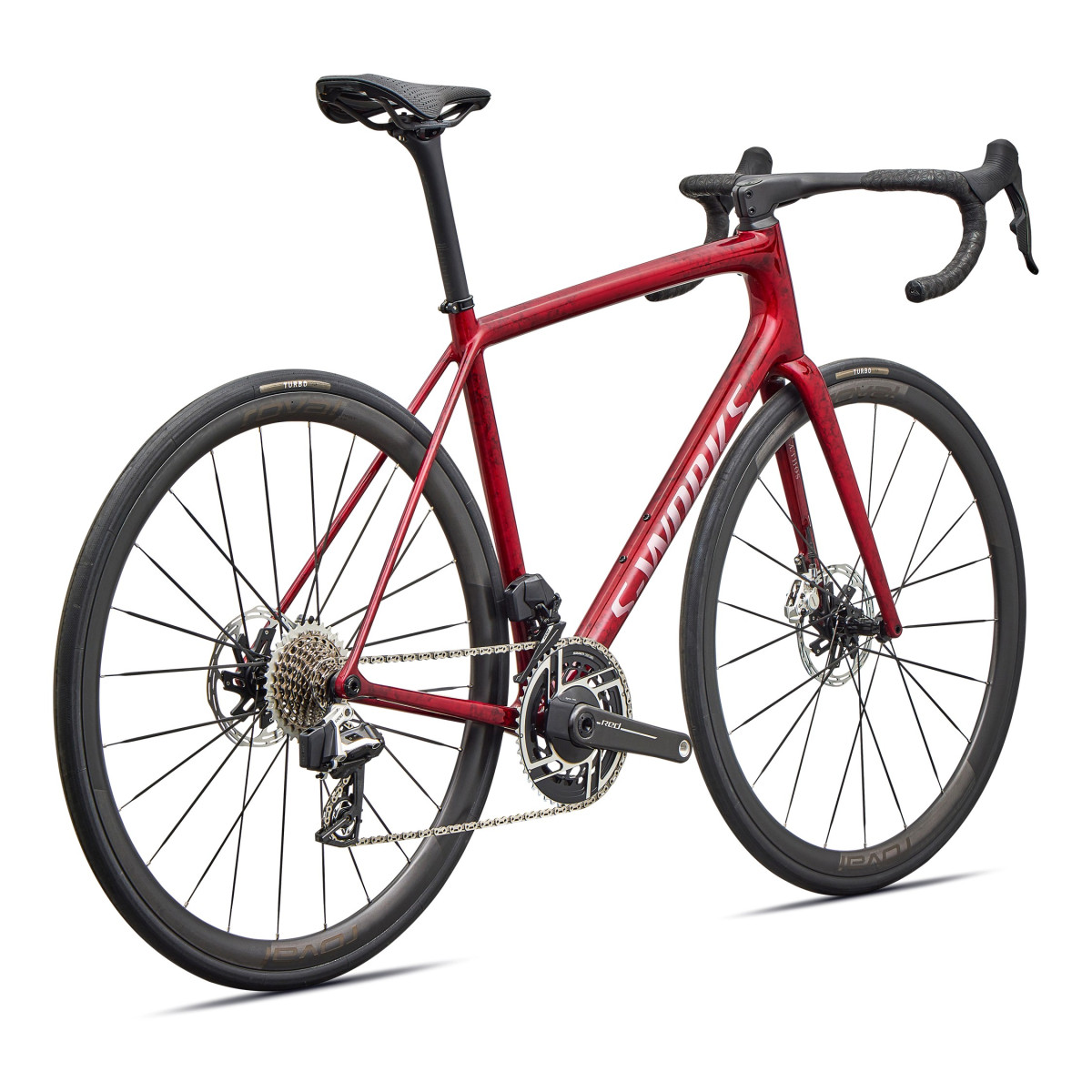 S-Works Aethos 2 šosejas velosipēds | SRAM Red AXS | Sandstone Metallic Base - Red Tint
