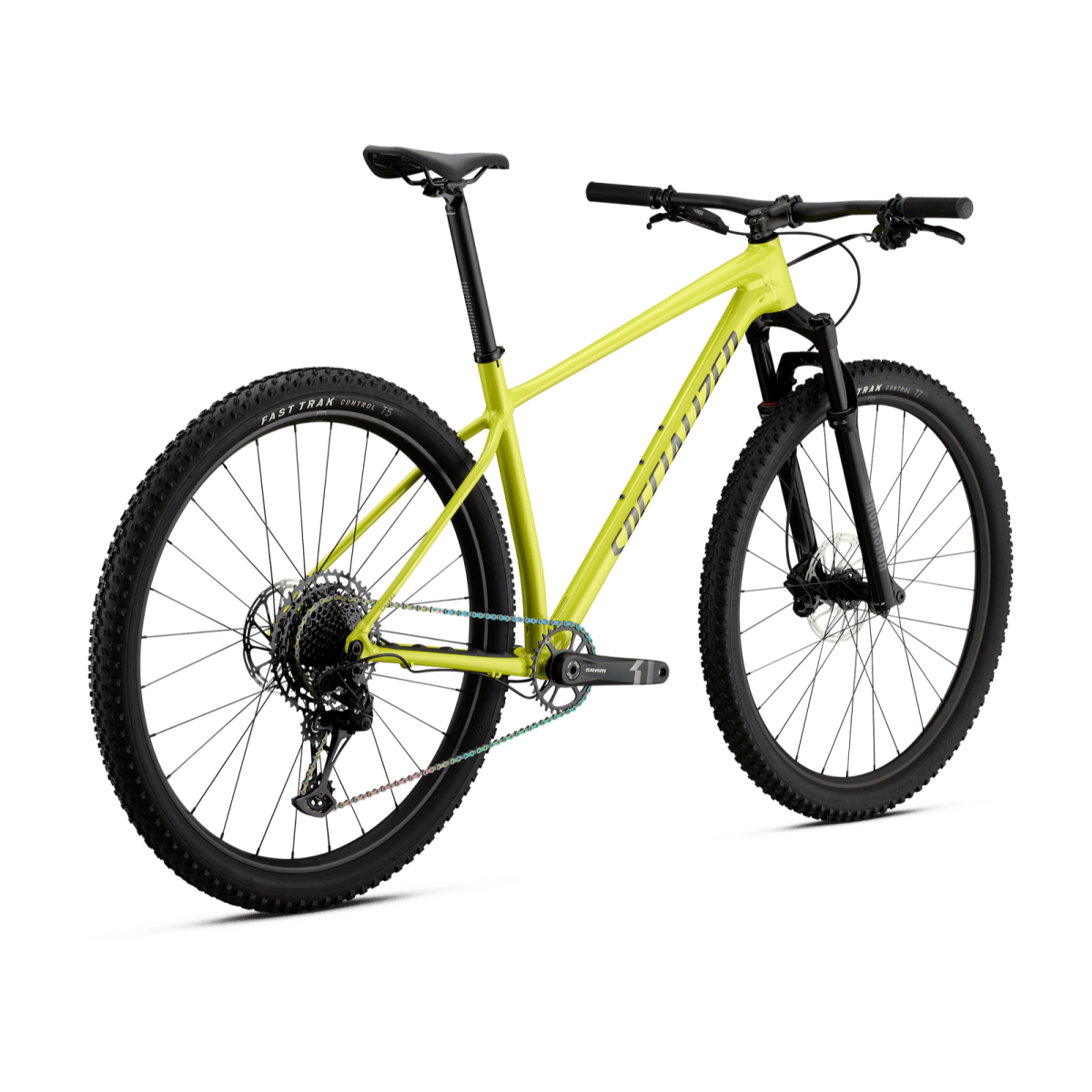 Specialized Chisel Hardtail Comp kalnu velosipēds | Gloss Ion Metallic - Smoke Liquid Metal