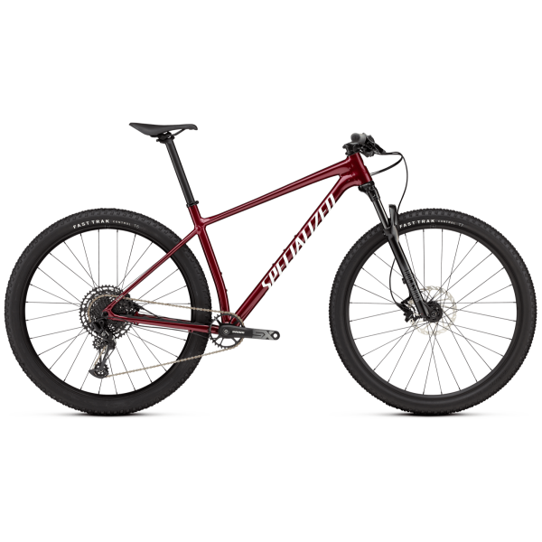 Specialized Chisel Hardtail kalnu velosipēds | Gloss Maroon - White Specialized Chisel Hardtail kalnu velosipēds | Gloss Maroon - White