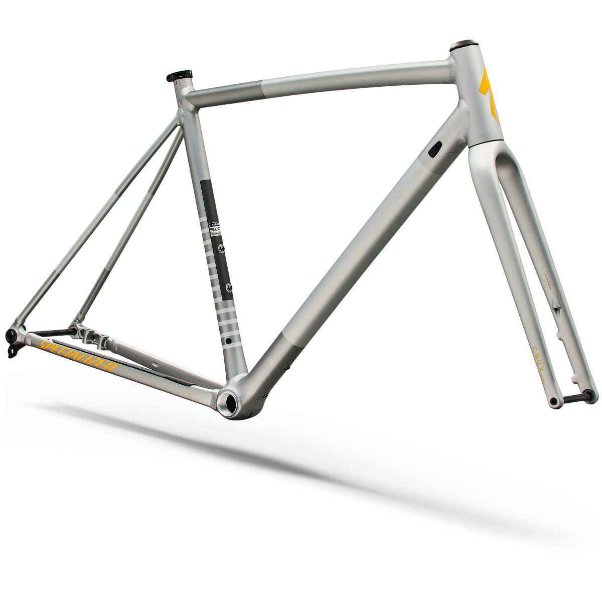 Specialized Crux DSW rāmis | Shadow Silver - California Sunshine