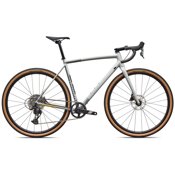 Specialized Crux DSW Comp grants velosipēds | Shadow Silver - California Sunshine