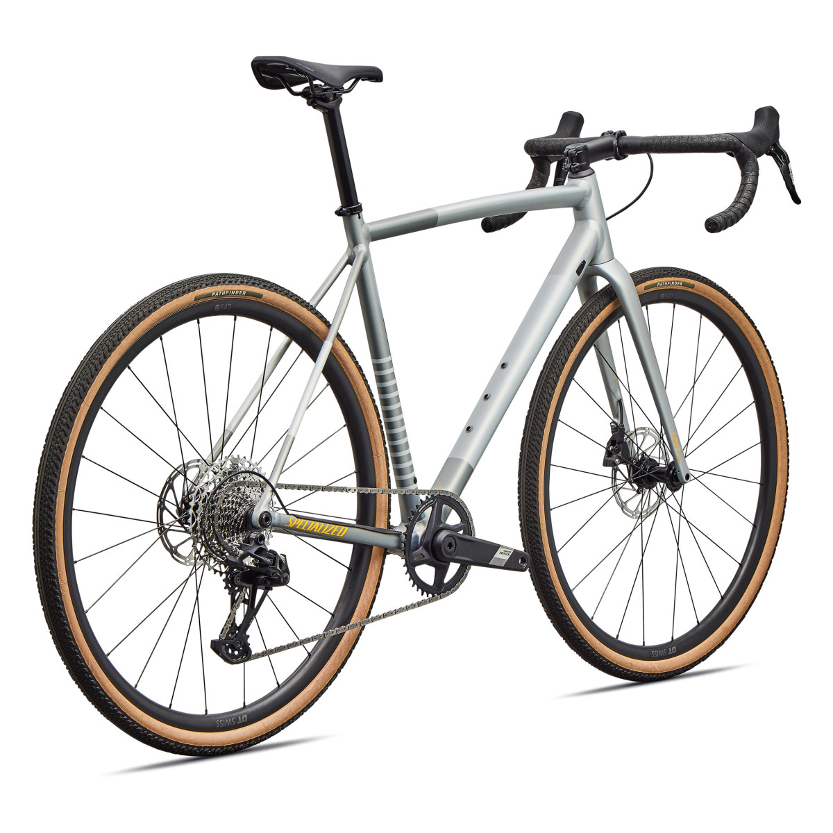 Specialized Crux DSW Comp grants velosipēds | Shadow Silver - California Sunshine