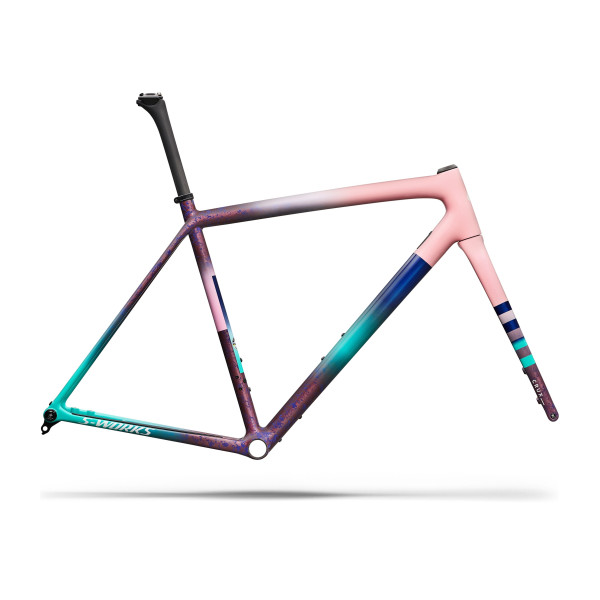 S-Works Crux rāmis | Desert Rose - Quartz - Purple Haze S-Works Crux rāmis | Desert Rose - Quartz - Purple Haze