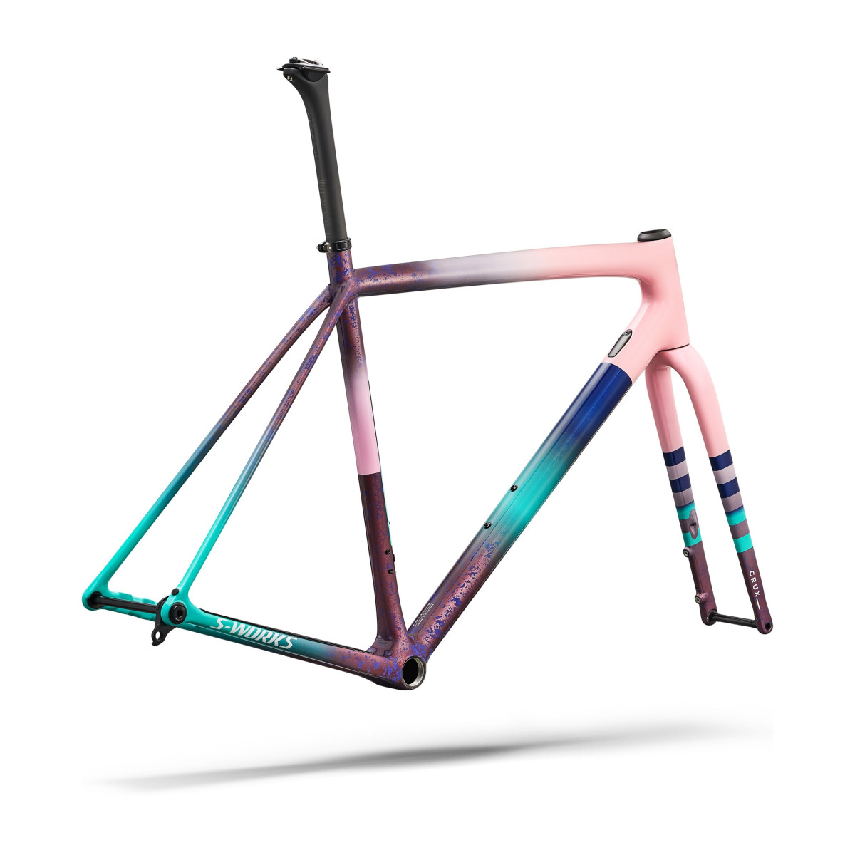 S-Works Crux rāmis | Desert Rose - Quartz - Purple Haze