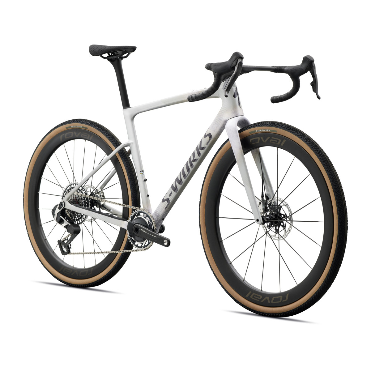 S-Works Crux 5 grants velosipēds | Silver Dust - Amathyst Frost