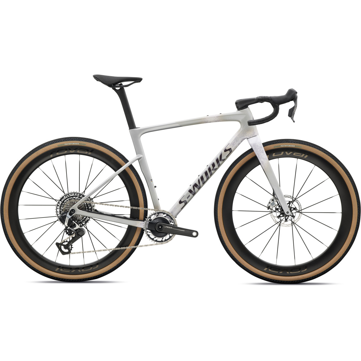 S-Works Crux 5 grants velosipēds | Silver Dust - Amathyst Frost