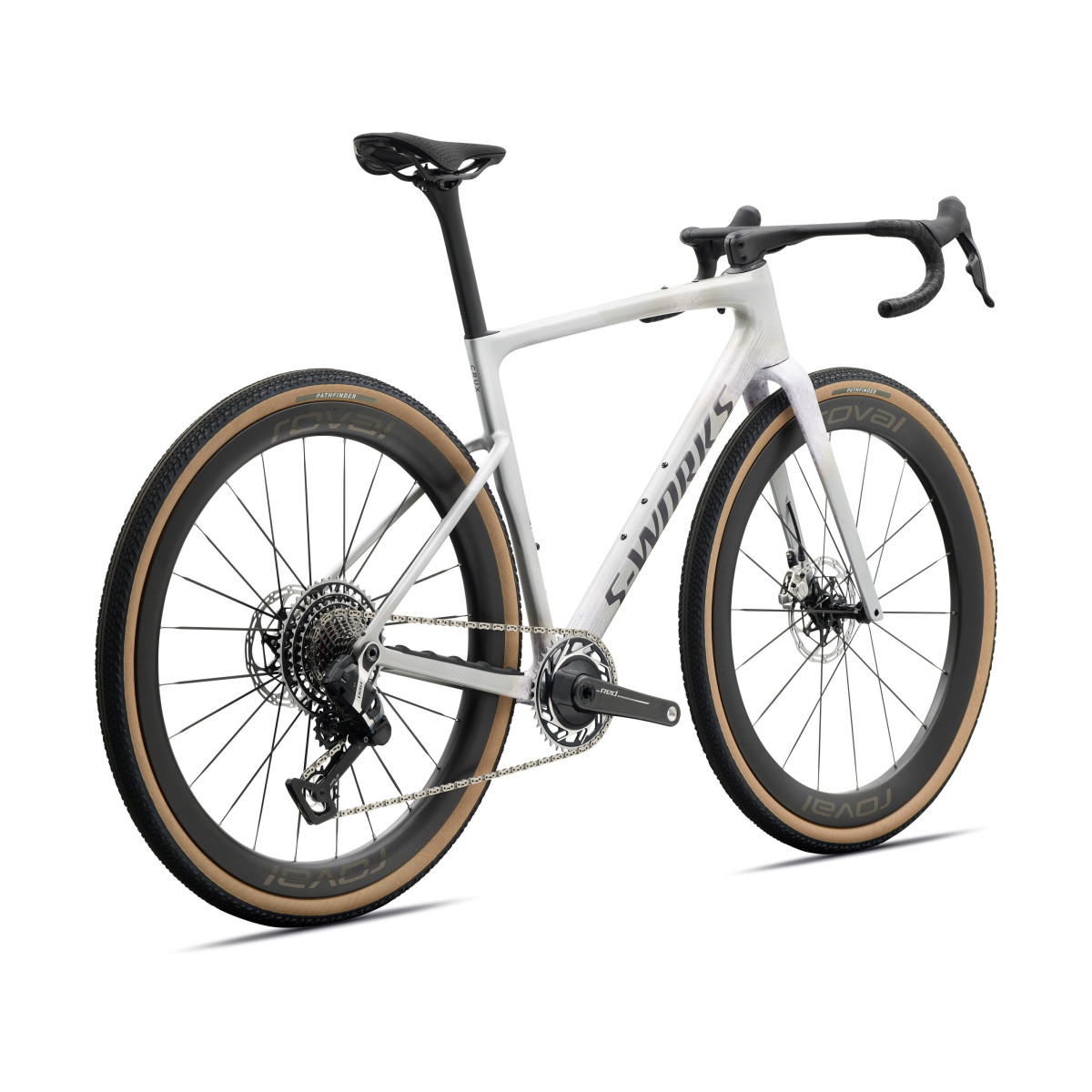S-Works Crux 5 grants velosipēds | Silver Dust - Amathyst Frost