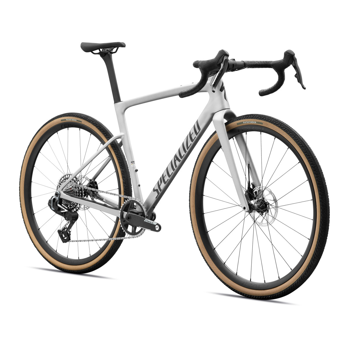 Specialized Crux 5 Expert grants velosipēds | Shadow Silver - Obsidian Metallic
