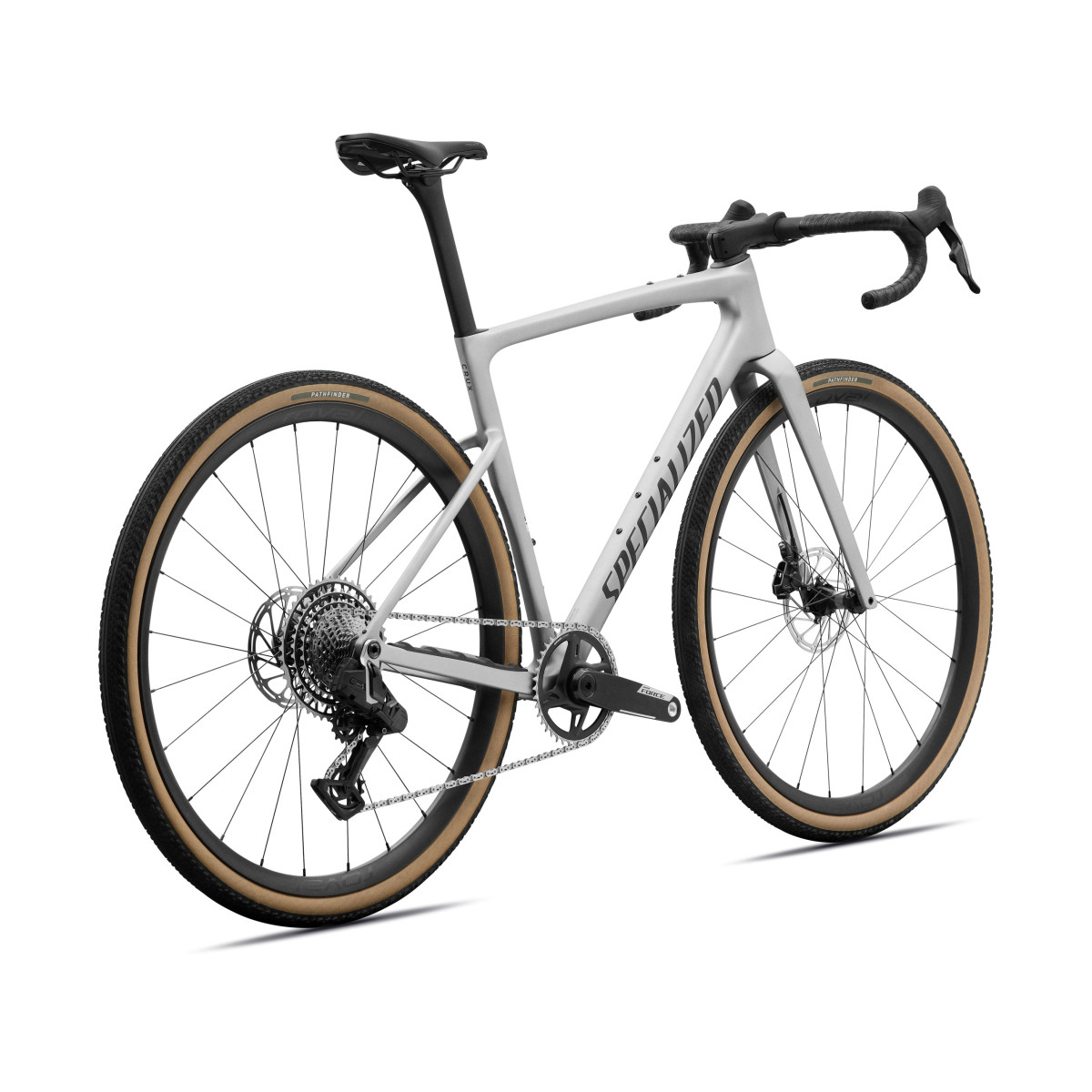 Specialized Crux 5 Expert grants velosipēds | Shadow Silver - Obsidian Metallic