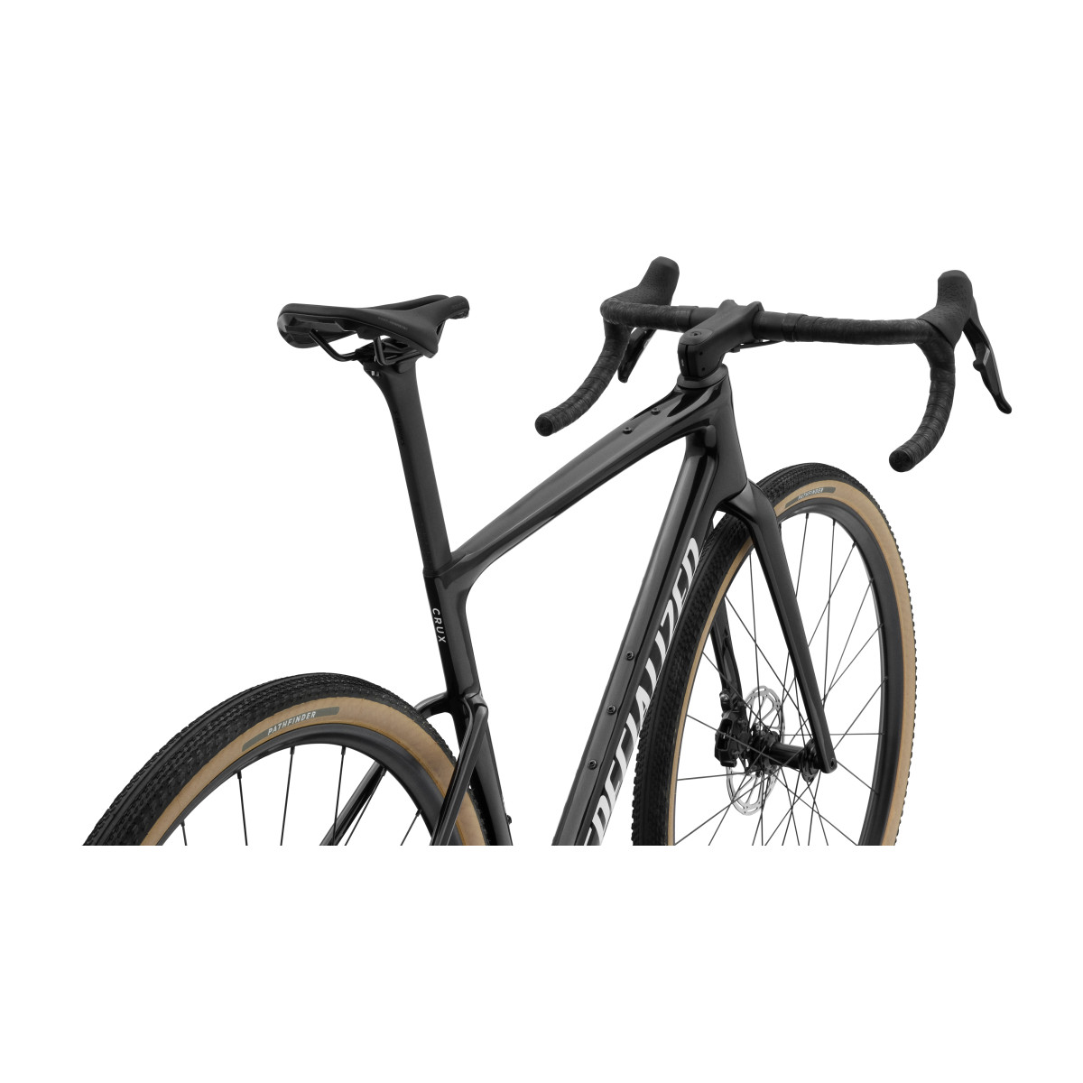 Specialized Crux 5 Comp grants velosipēds | Obsidian Metallic - Dune White