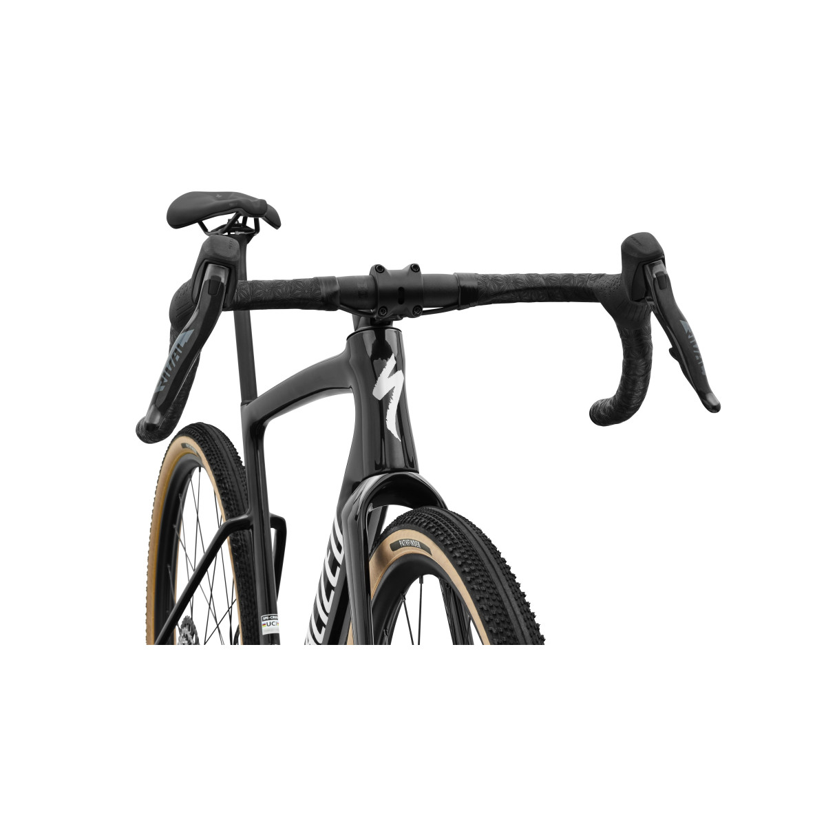 Specialized Crux 5 Comp grants velosipēds | Obsidian Metallic - Dune White