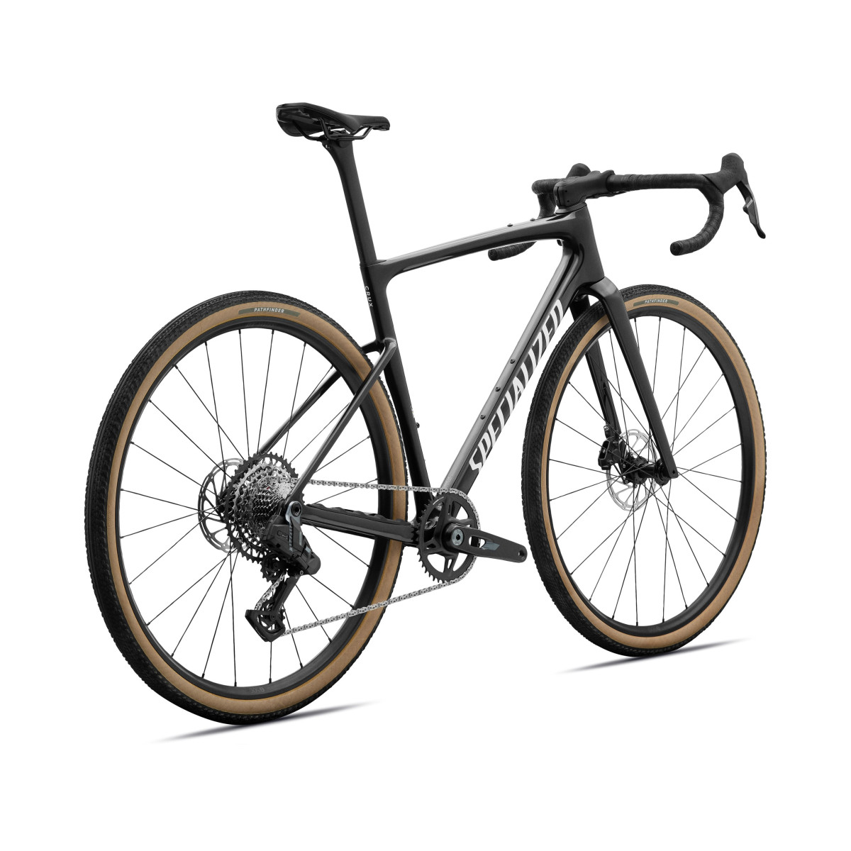 Specialized Crux 5 Comp grants velosipēds | Obsidian Metallic - Dune White