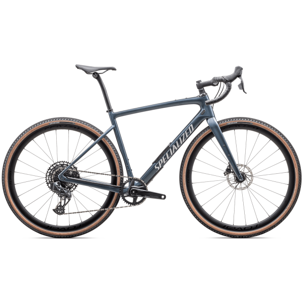 Specialized Diverge Expert Carbon grants velosipēds | Cast Blue Metallic - Silver Dust