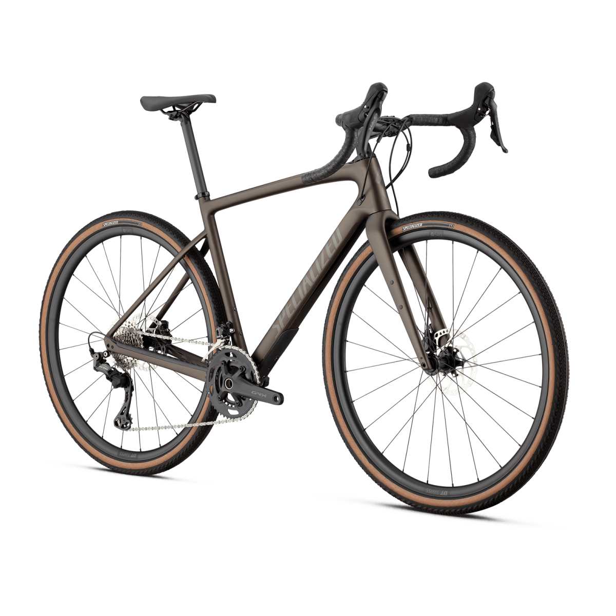 Specialized Diverge Sport Carbon grants velosipēds | Satin Doppio - Gunmetal