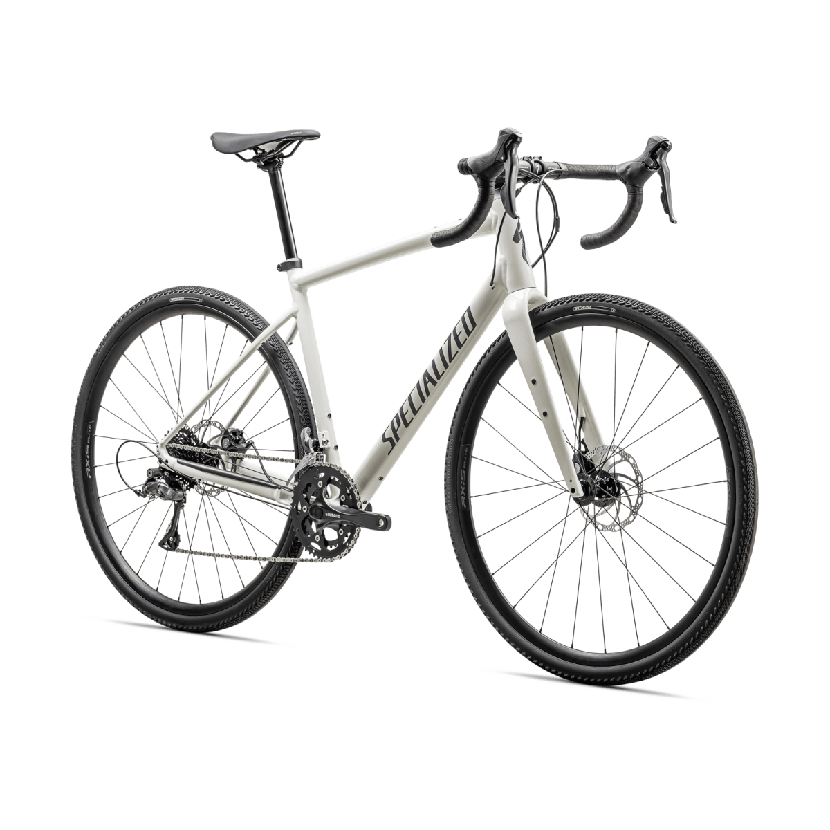 Specialized Diverge E5 grants velosipēds | Gloss Dune White - pelnu krāsā