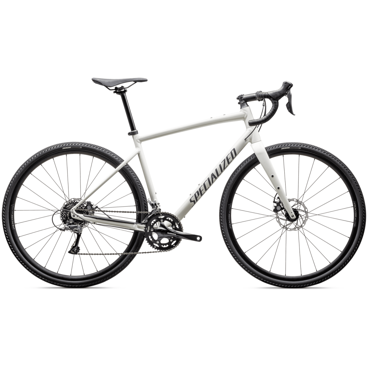 Specialized Diverge E5 grants velosipēds | Gloss Dune White - pelnu krāsā