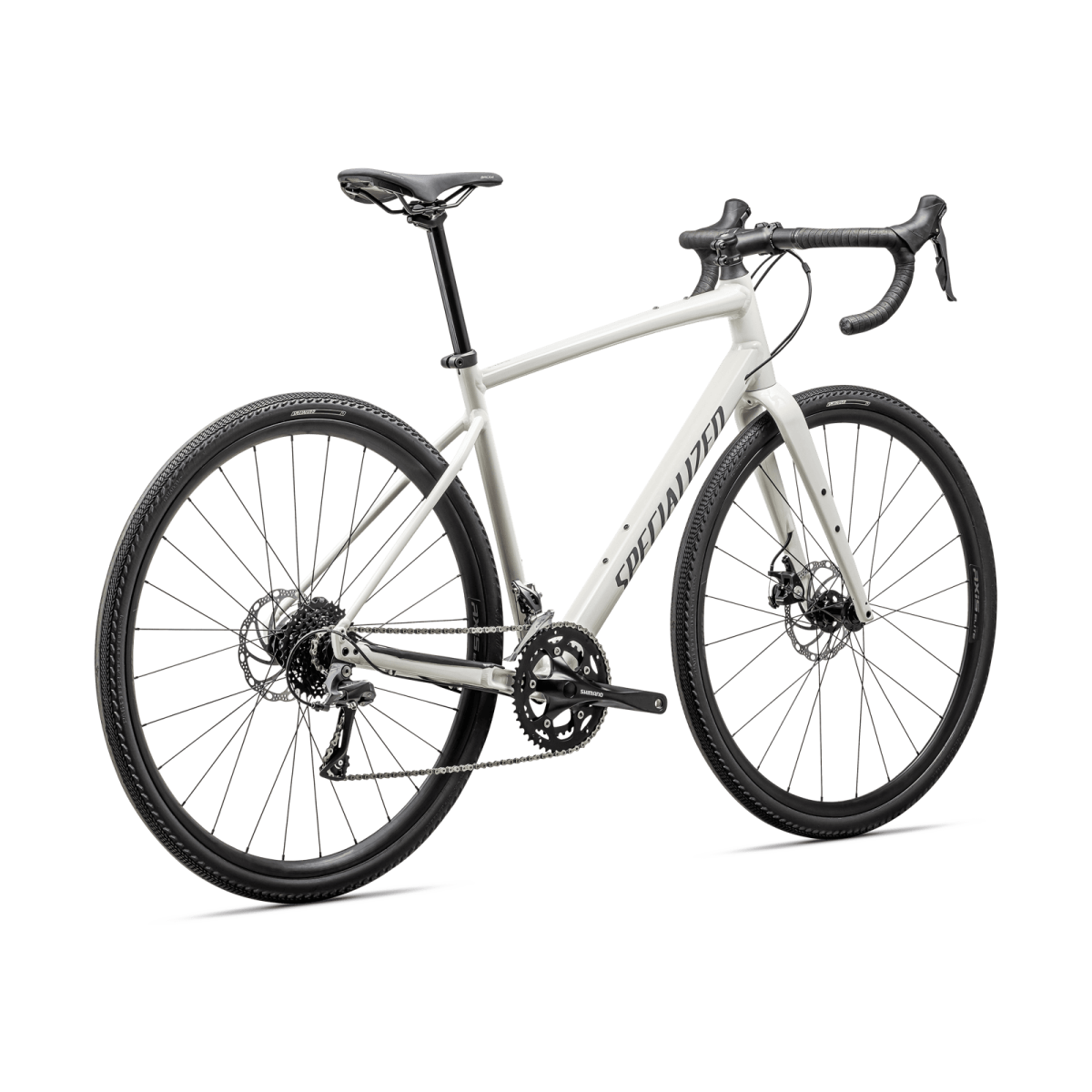 Specialized Diverge E5 grants velosipēds | Gloss Dune White - pelnu krāsā