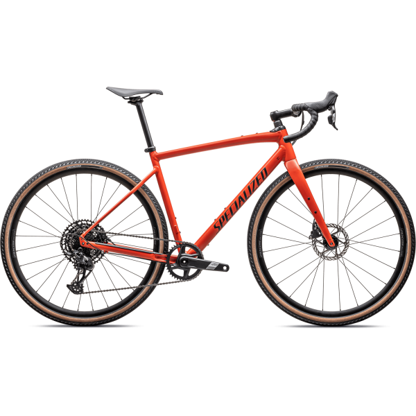 Specialized Diverge Comp E5 grants velosipēds | Satin Deep Orange - Deep Lake