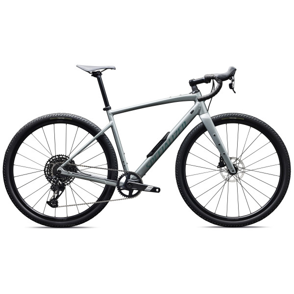 Specialized Diverge 4 Comp Alloy grants velosipēds | Satin Shadow Silver - Fjord Metallic