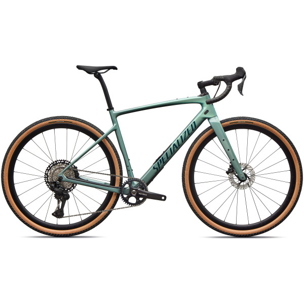 Specialized Diverge 4 Expert Carbon grants velosipēds | Shimano GRX Di2 | Fjord Metallic - Emerald Metallic
