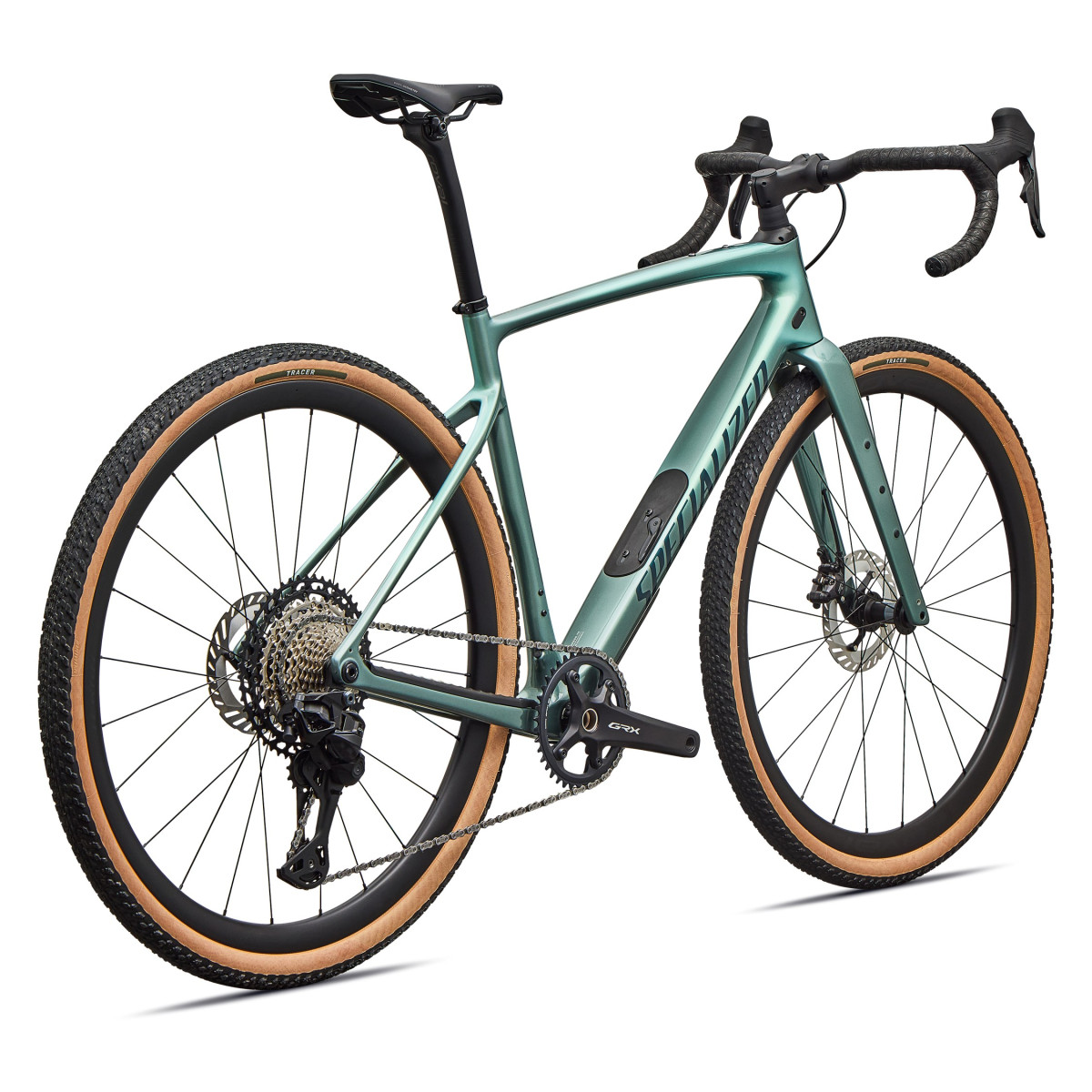 Specialized Diverge 4 Expert Carbon grants velosipēds | Shimano GRX Di2 | Fjord Metallic - Emerald Metallic