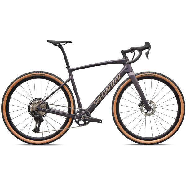 Specialized Diverge 4 Expert Carbon grants velosipēds | Shimano GRX Di2 | Nebula Metallic - Sandstone Metallic