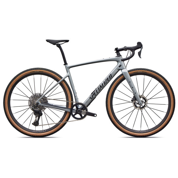 Specialized Diverge 4 Pro LTD grants velosipēds | Gloss Shadow Silver - Obsidian Metallic