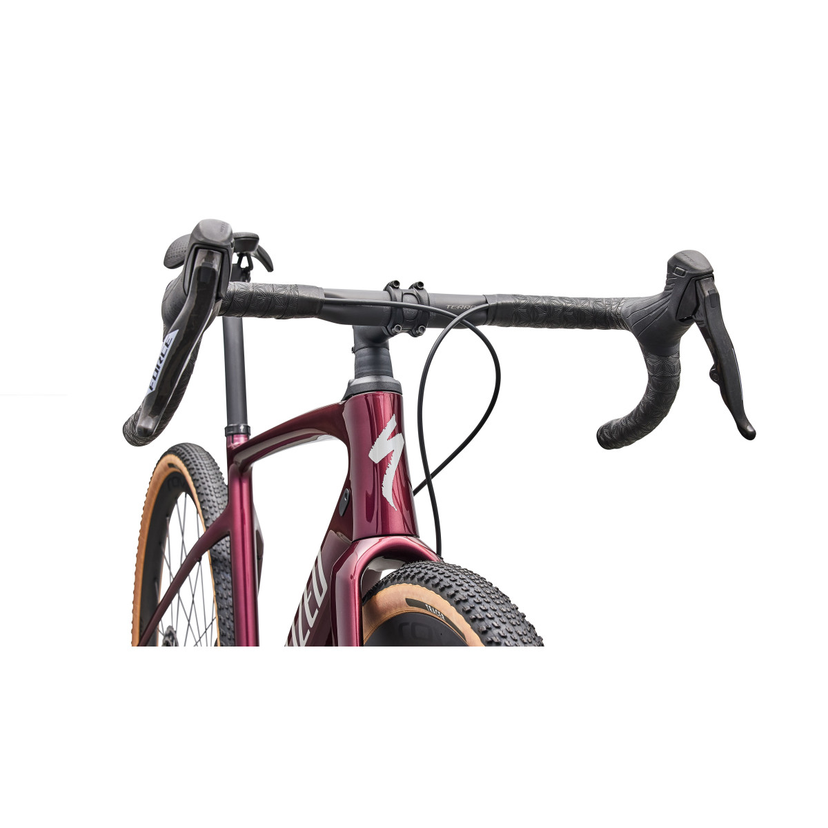 Specialized Diverge 4 Pro Carbon grants velosipēds | Bordeaux Metallic - Pearl Dolomite