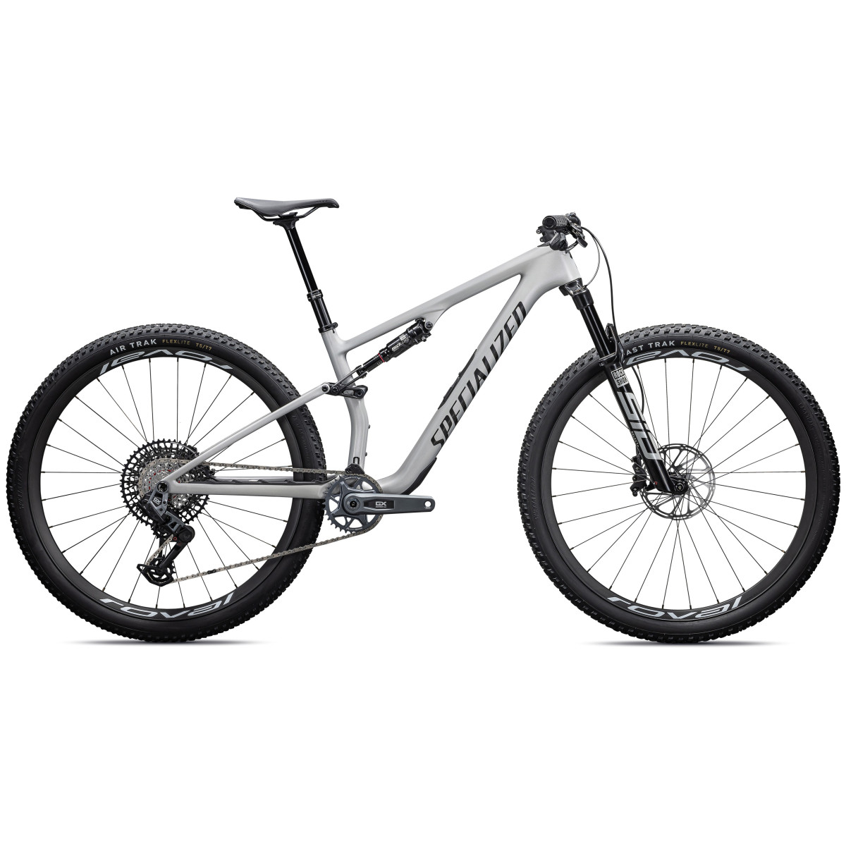 Specialized Epic 8 Expert kalnu velosipēds | Gloss Dolomite Metallic - Obsidian