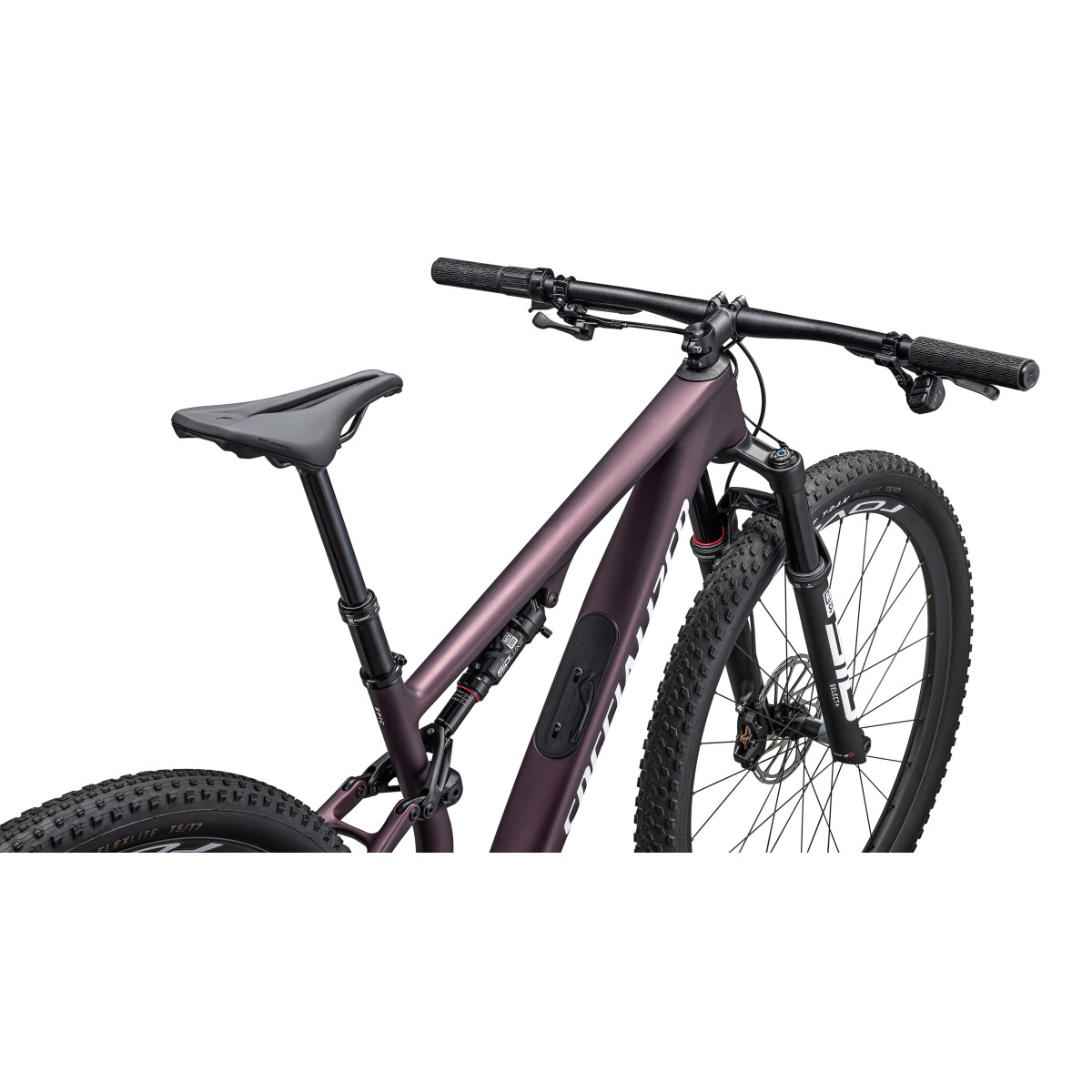 Specialized Epic 8 Expert kalnu velosipēds | Satin Bordeaux Metallic - White