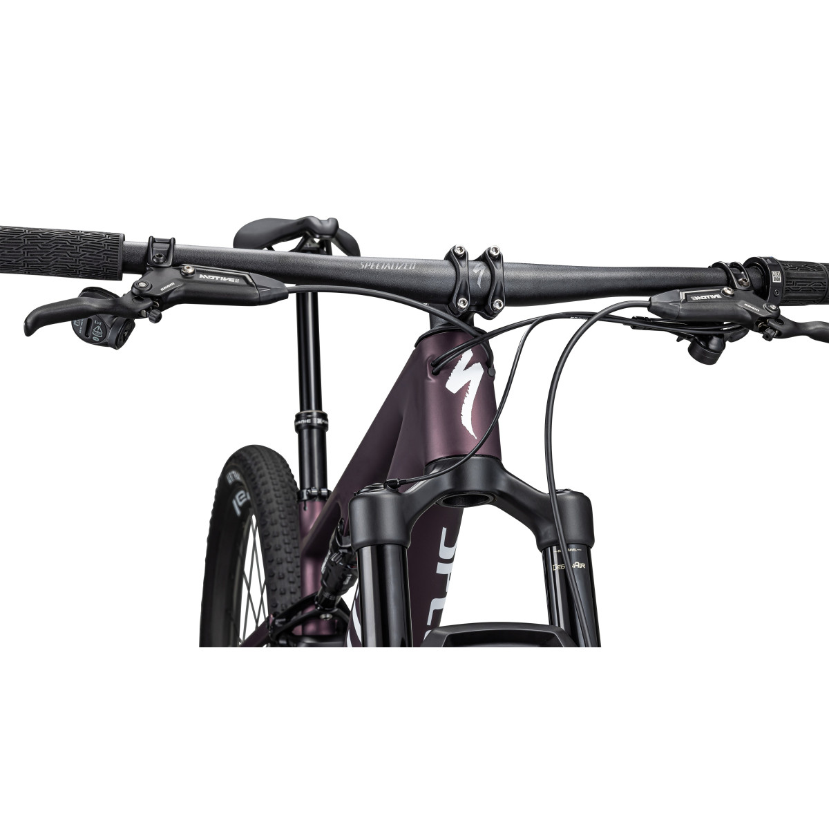 Specialized Epic 8 Expert kalnu velosipēds | Satin Bordeaux Metallic - White
