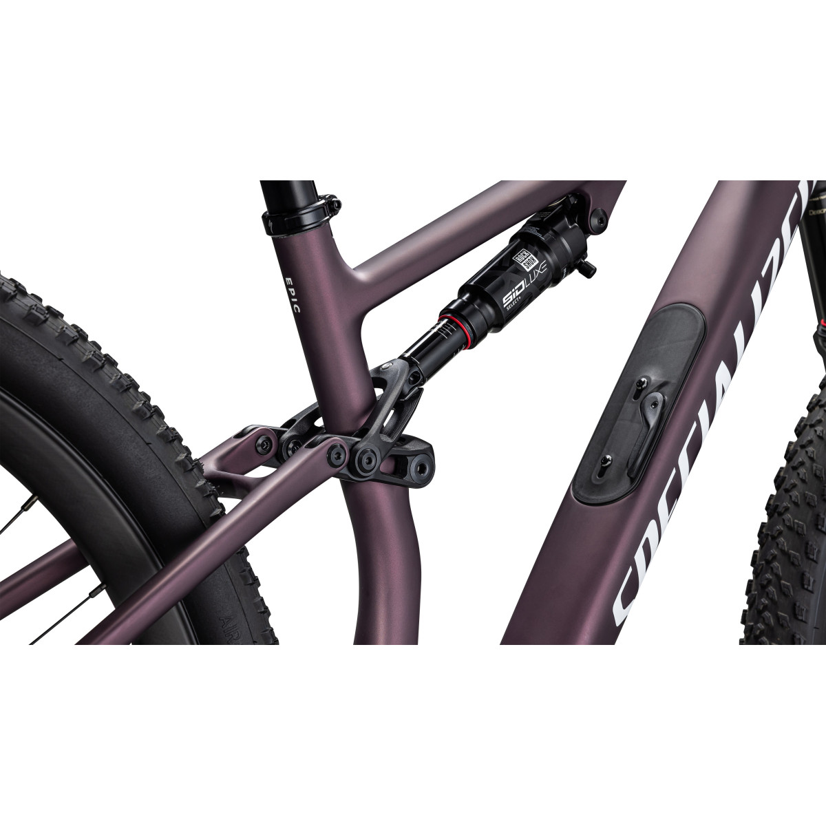 Specialized Epic 8 Expert kalnu velosipēds | Satin Bordeaux Metallic - White