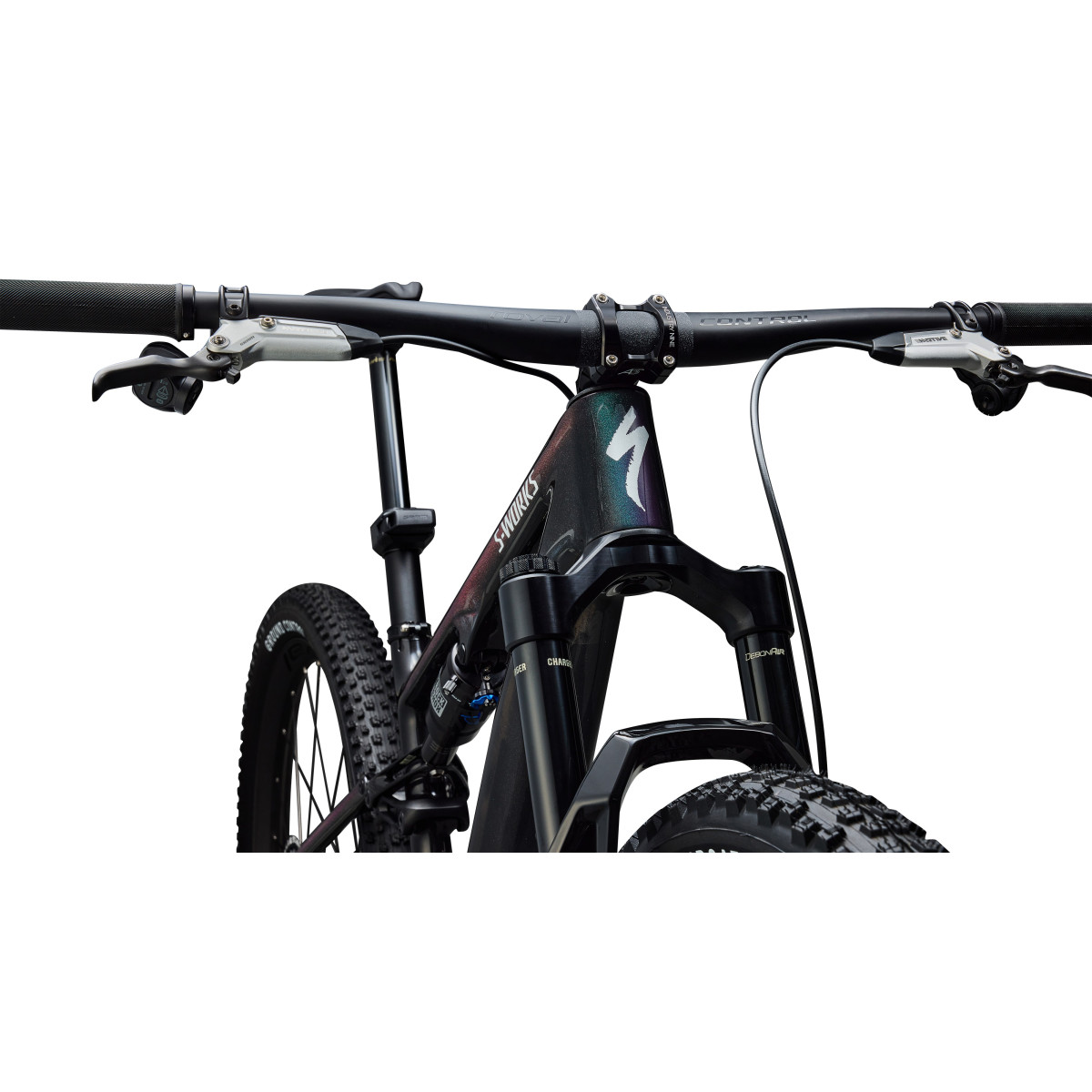 S-Works Epic 8 Evo AXS kalnu velosipēds | Gloss Carbon - Green to Purple Viavi Fade