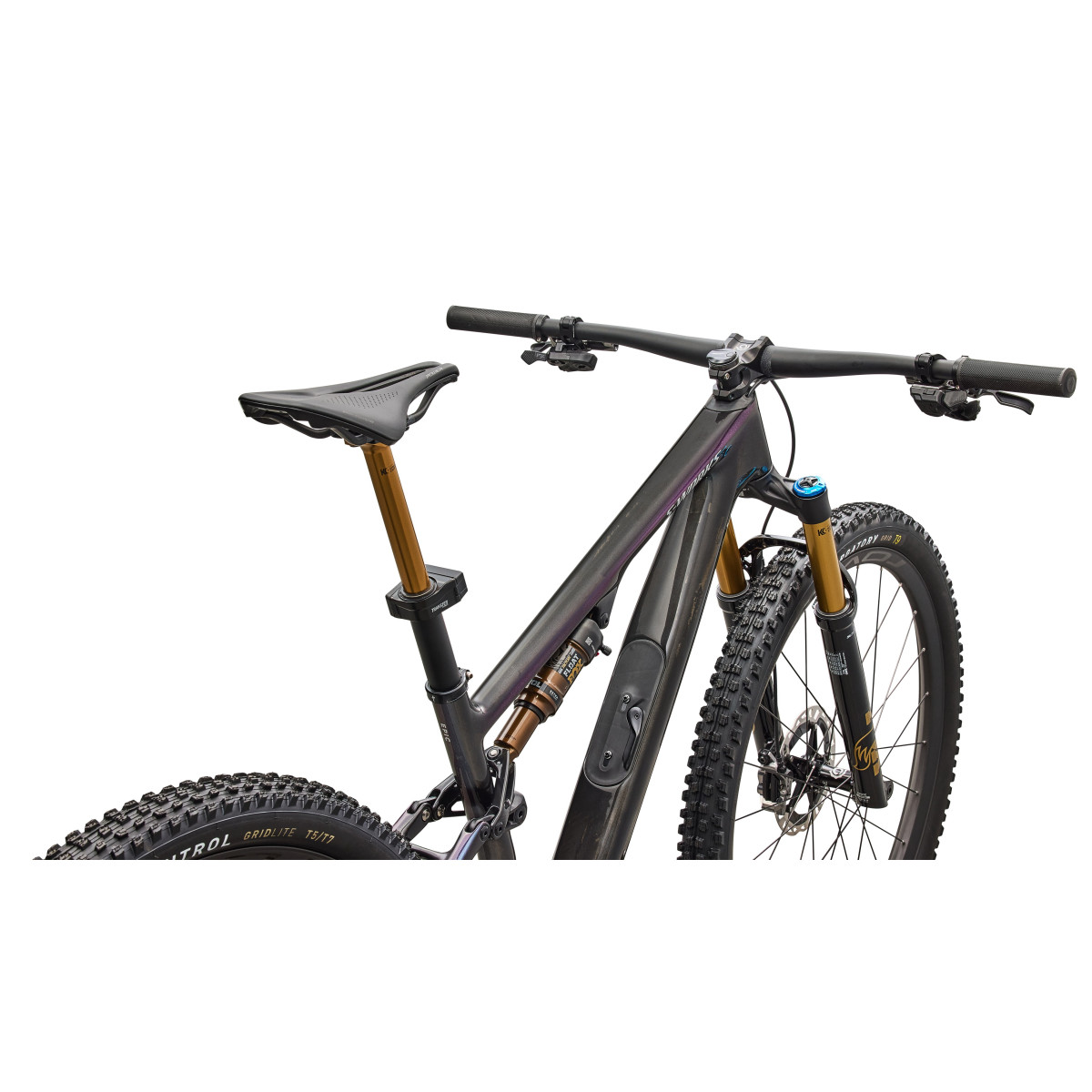 S-Works Epic 8 Evo Di2 kalnu velosipēds | Gloss Carbon - Green to Purple Viavi Fade