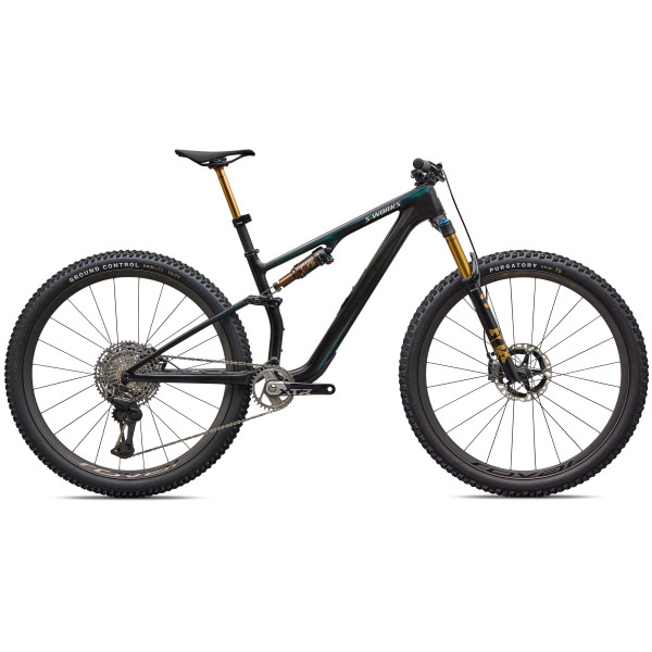 S-Works Epic 8 Evo Di2 kalnu velosipēds | Gloss Carbon - Green to Purple Viavi Fade