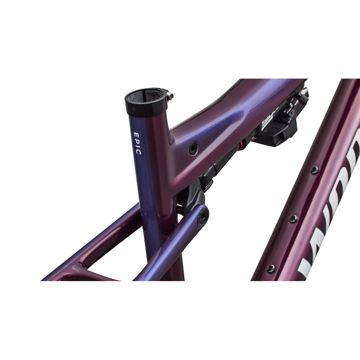 S-Works Epic 9 rāmja komplekts | Gloss Bordeaux Metallic - Blue Pearl Edge Fade