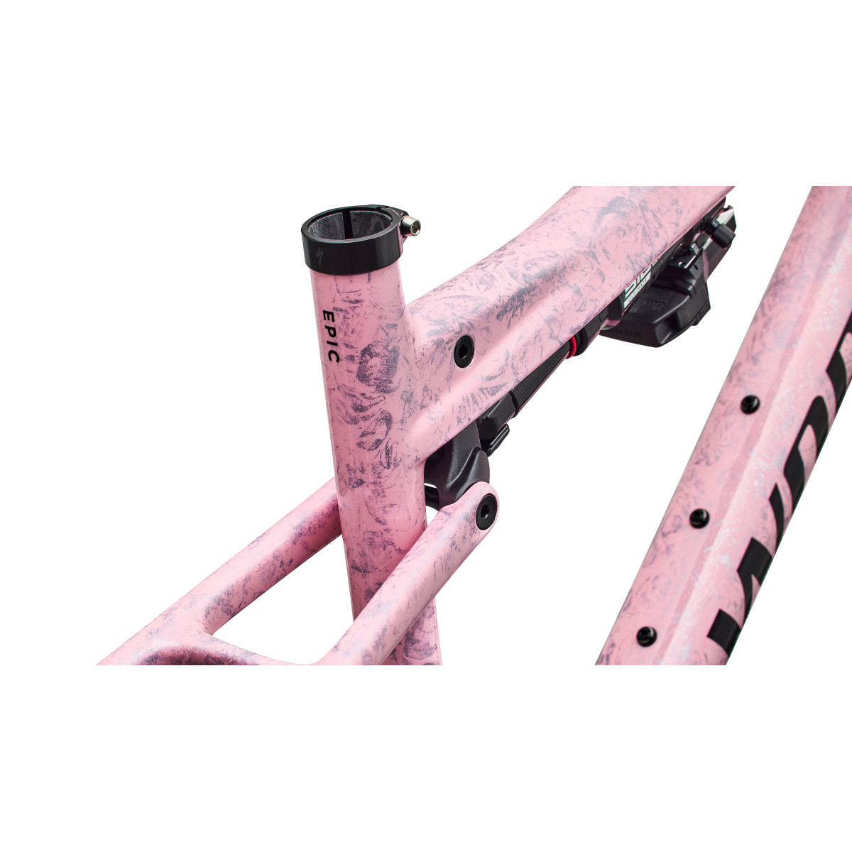 S-Works Epic 9 rāmja komplekts | Gloss Amethyst Frost Multi Color Dry Impasto - Black