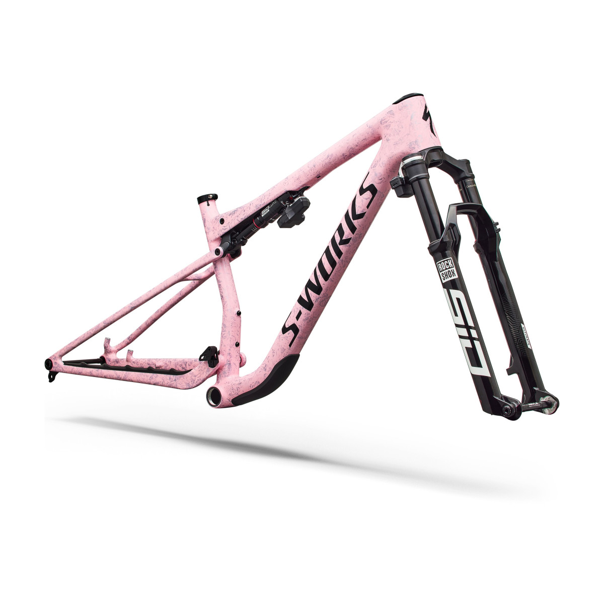 S-Works Epic 9 rāmja komplekts | Gloss Amethyst Frost Multi Color Dry Impasto - Black