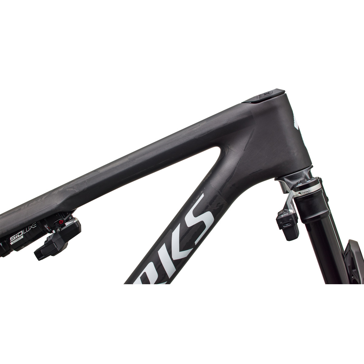 S-Works Epic 9 rāmja komplekts | Satin Carbon - Metallic White Silver