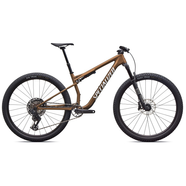 Specialized Epic 9 Sport kalnu velosipēds | Satin Burnt Gold Metallic - Metallic White Silver