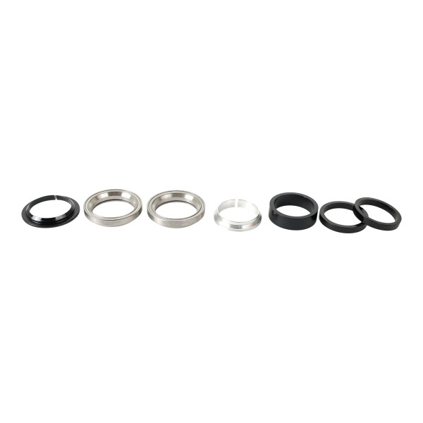 Specialized integrētais stūres komplekts | 1-1/8" Upper & Lower / 45X45° / Split Crown Race & Alloy Spacer